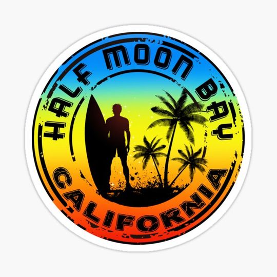 Discover SURFING HALF MOON BAY CALIFORNIA SURF SURFBOARD MAVERICKS