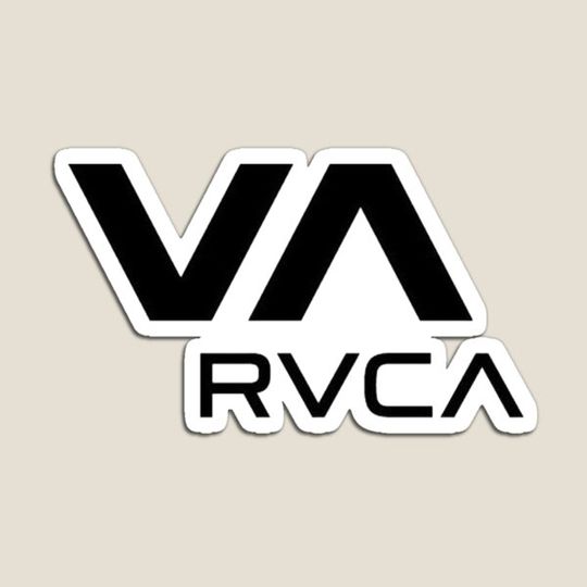Discover black VA RVCA logo