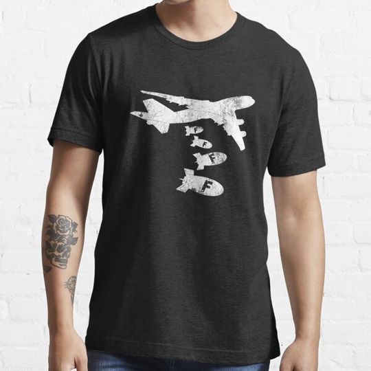 Discover Funny Dropping the Bomber Dropping F-Bombs provocative Distressed Style