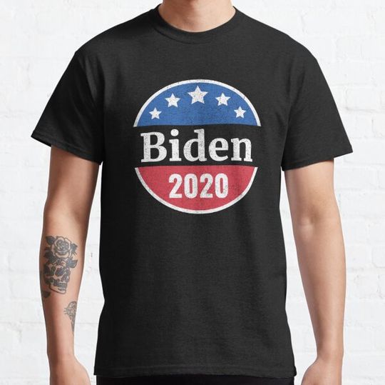 Discover Biden 2020 Distressed Circle Circular