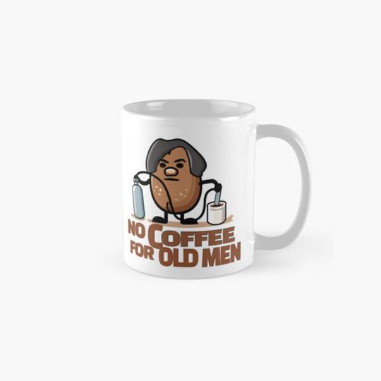 Discover No Coffee for Old Men Mug