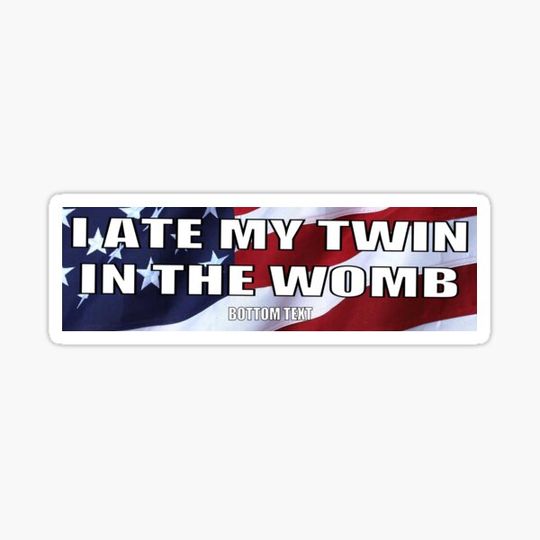Discover I Ate My Twin in the Womb