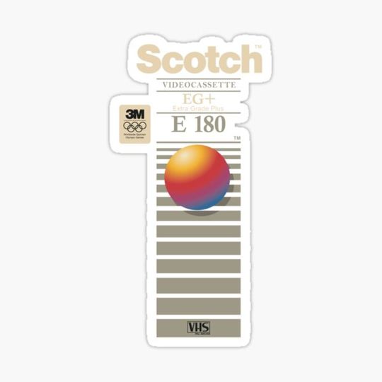 Discover VHS Scotch E180 Classic T-Shirt
