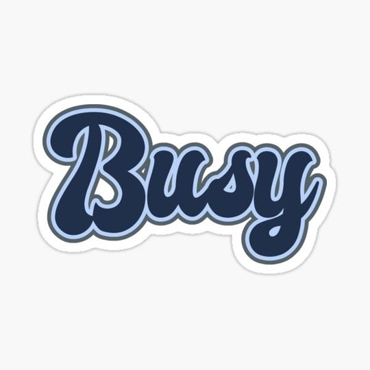 Discover Busy - Blue