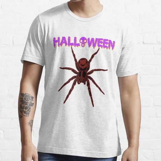 Discover Halloween Bloody Spider Holiday T shirt
