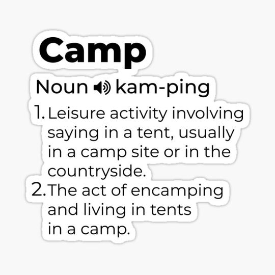 Discover Funny Camp Definition