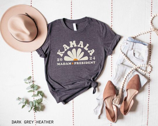 Discover Kamala Harris 2024 Madam President Shirt Feminist Shirt KAMALA T-shirt Vote Harris Cool