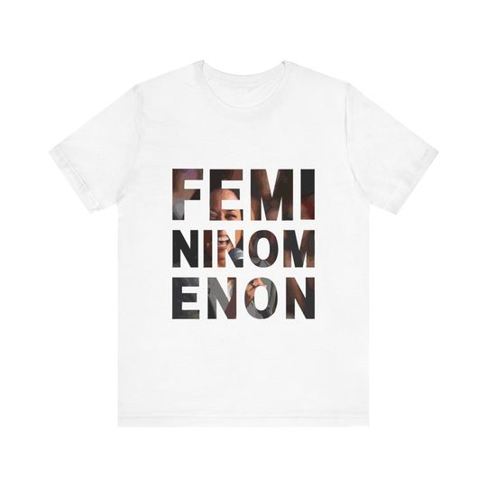 Discover Unisex "Femininomenon" Kamala Harris Print T-Shirt 2024 Elections Pop Social Media