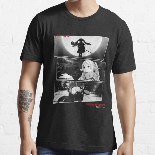 Discover Sousou No Frieren Frieren Halftone Design