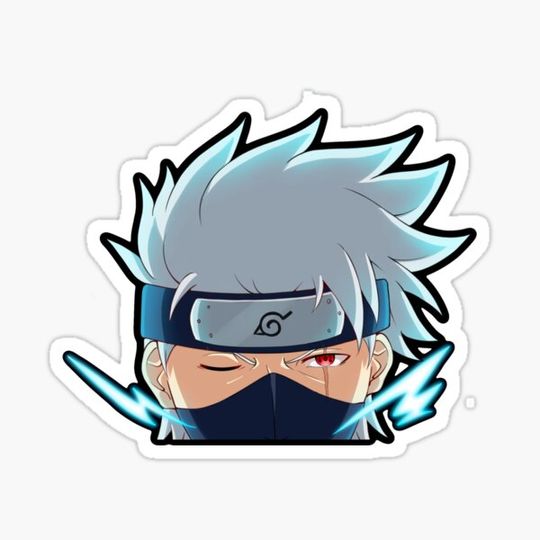 Discover Anime Copy Ninja Peeker Sticker