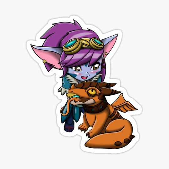 Discover Tristana Sticker