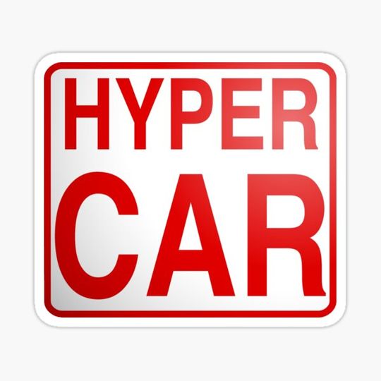 Discover HyperCar - The Sticker
