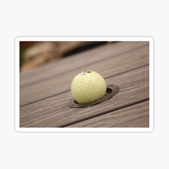 Discover Yellow Golf Ball