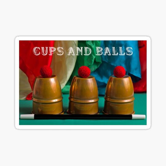 Discover Magical Cups and Balls with Title