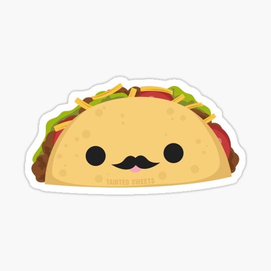 Discover Señor Taco Sticker