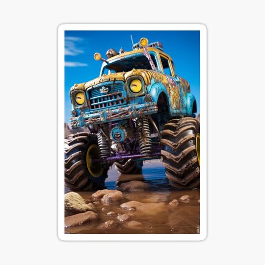 Discover Mighty Monster Truck from the USA: Power and Speed