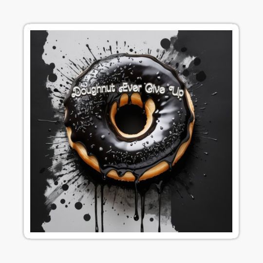 Discover Doughnut Ever Give Up: Sweet Motivation