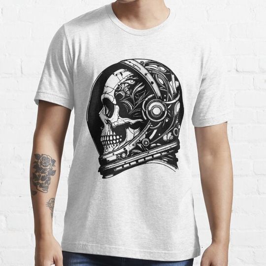 Discover skull astronaut