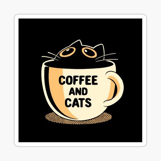 Discover Coffee and Cats Catpuccino by Tobe Fonseca