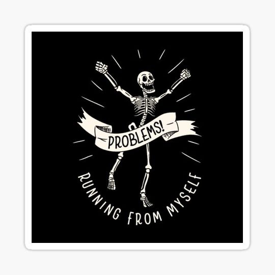 Discover Running From Myself Skeleton by Tobe Fonseca