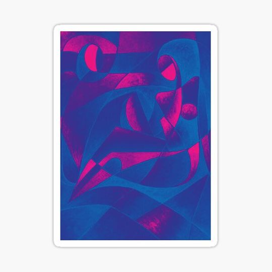 Discover Abstract grunge style shape pattern