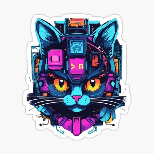 Discover cyborg cat ready for a fight