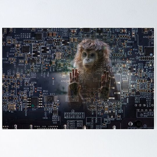 Discover Nature and technology. Gifts for Computer Addict.