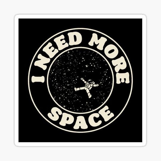 Discover I Need More Space Stamp by Tobe Fonseca