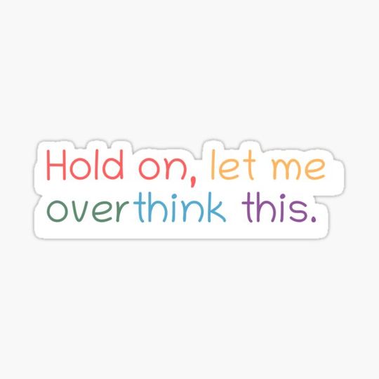 Discover Hold on, let me overthink this mini