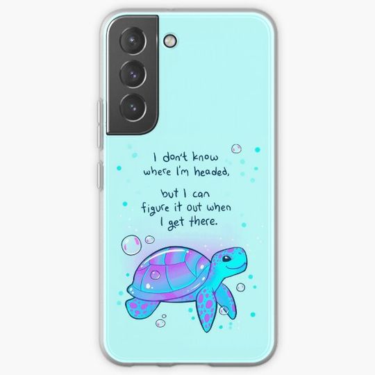 Discover "I don't know where I'm headed" Optimistic Sea Turtle
