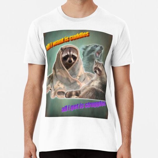 Discover Sad Raccoon