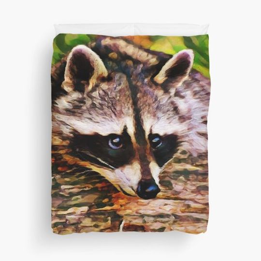 Discover Wash Bear | Raccoon - Painting