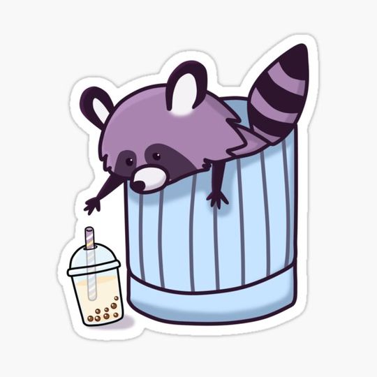 Discover Little Racoon Loves Boba!