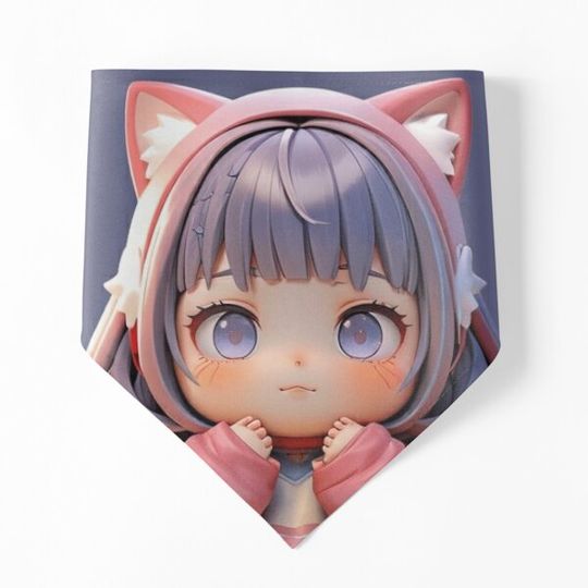 Discover Adorable Kawaii Cat Girl: Joyful Delight IV