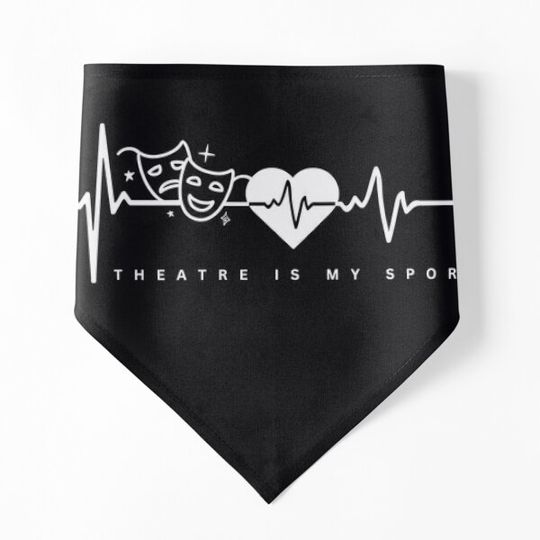 Discover Theatre Heartbeat / Drama Musical Lover / Acting Actor Silhouette / Nerd Drama Rehearsal