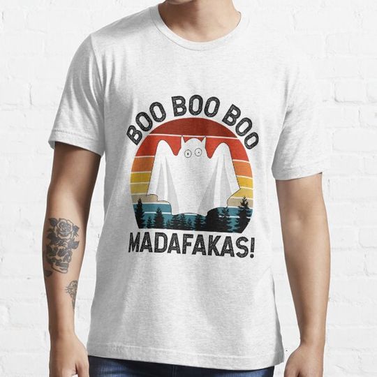 Discover Cat Ghost Say Boo Boo Boo MADAFAKAS!