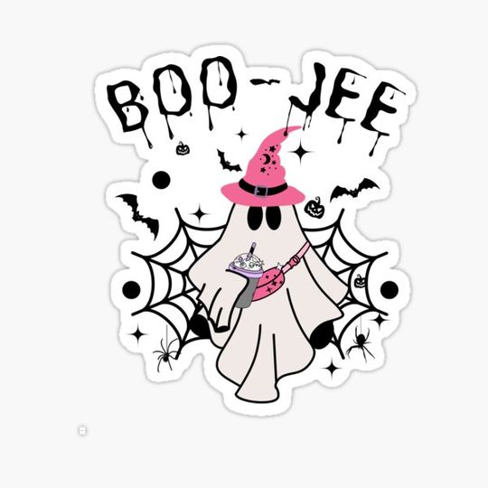 Discover Spooky Ghost boo-jee witch hat Halloween