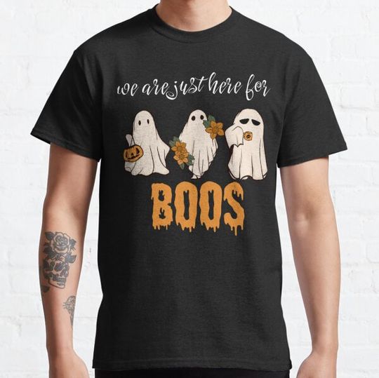 Discover I'm Just Here for the Boos Halloween T-Shirt