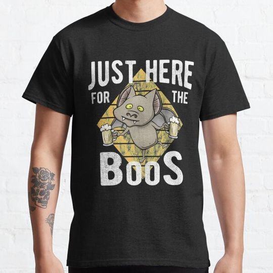 Discover Just Here For The Boos Funny Bat Halloween Costume Gift