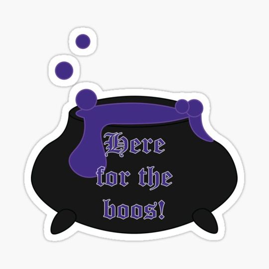 Discover Here for the Boos! - Purple