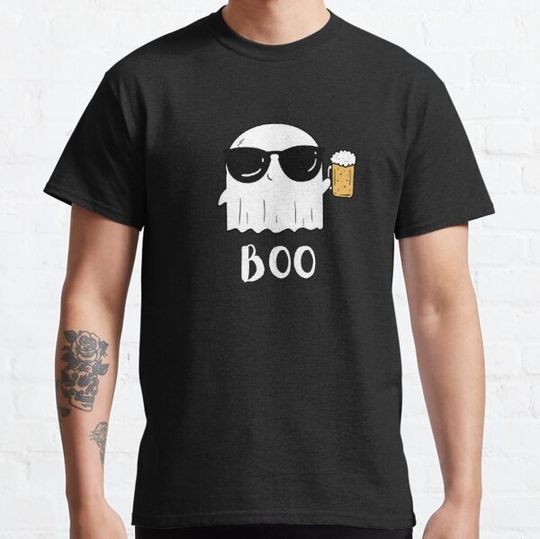 Discover Funny Halloween Ghost Costume Shirt BOO SHEET Men Women Tee