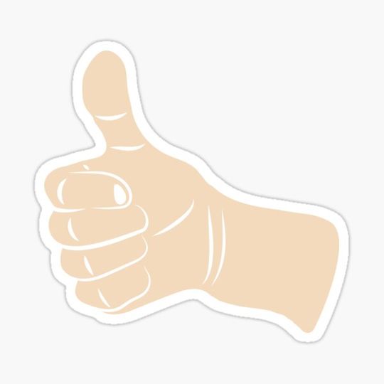 Discover thumb up