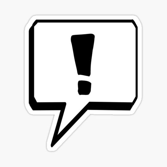 Discover Shock Speech Bubble