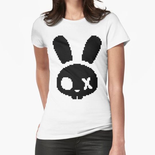Discover Skeleton Bunny Logo