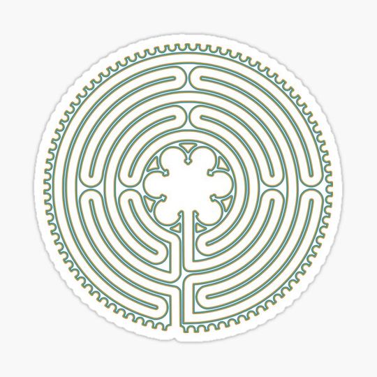 Discover Copy of CHARTRES Labyrinth - Short Way 3
