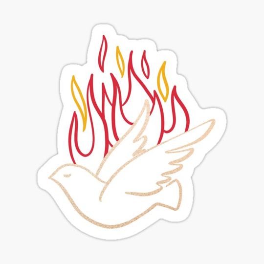 Discover Dove and Flames Holly Spirit