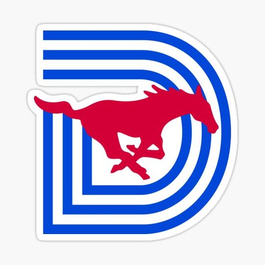 Discover NEW SMU / Dallas Football Logo