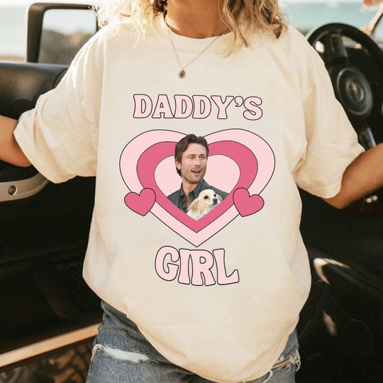 Discover Glen Powell Daddy's Girl Shirt Glen Powell Vintage Shirt