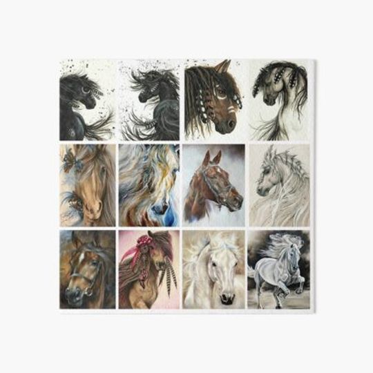 Discover Horse Portraits Pattern