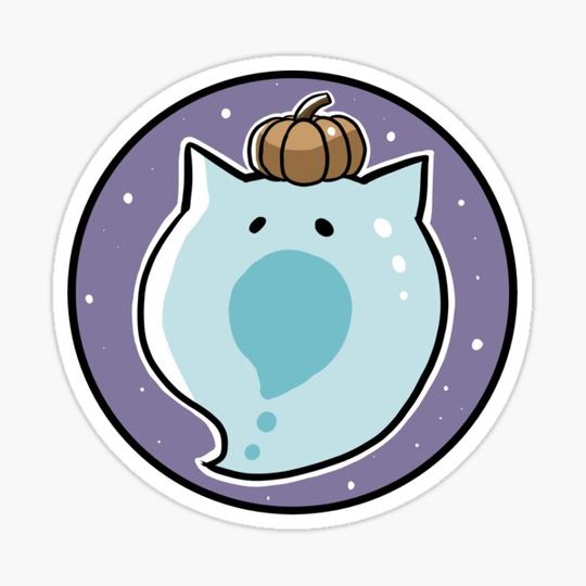 Discover Cat Spirit with Pumpkin - Halloween